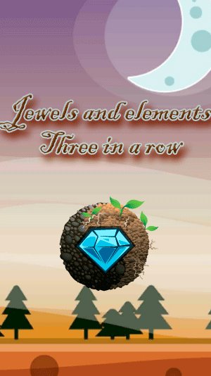 game pic for Jewels and elements: Three in a row
